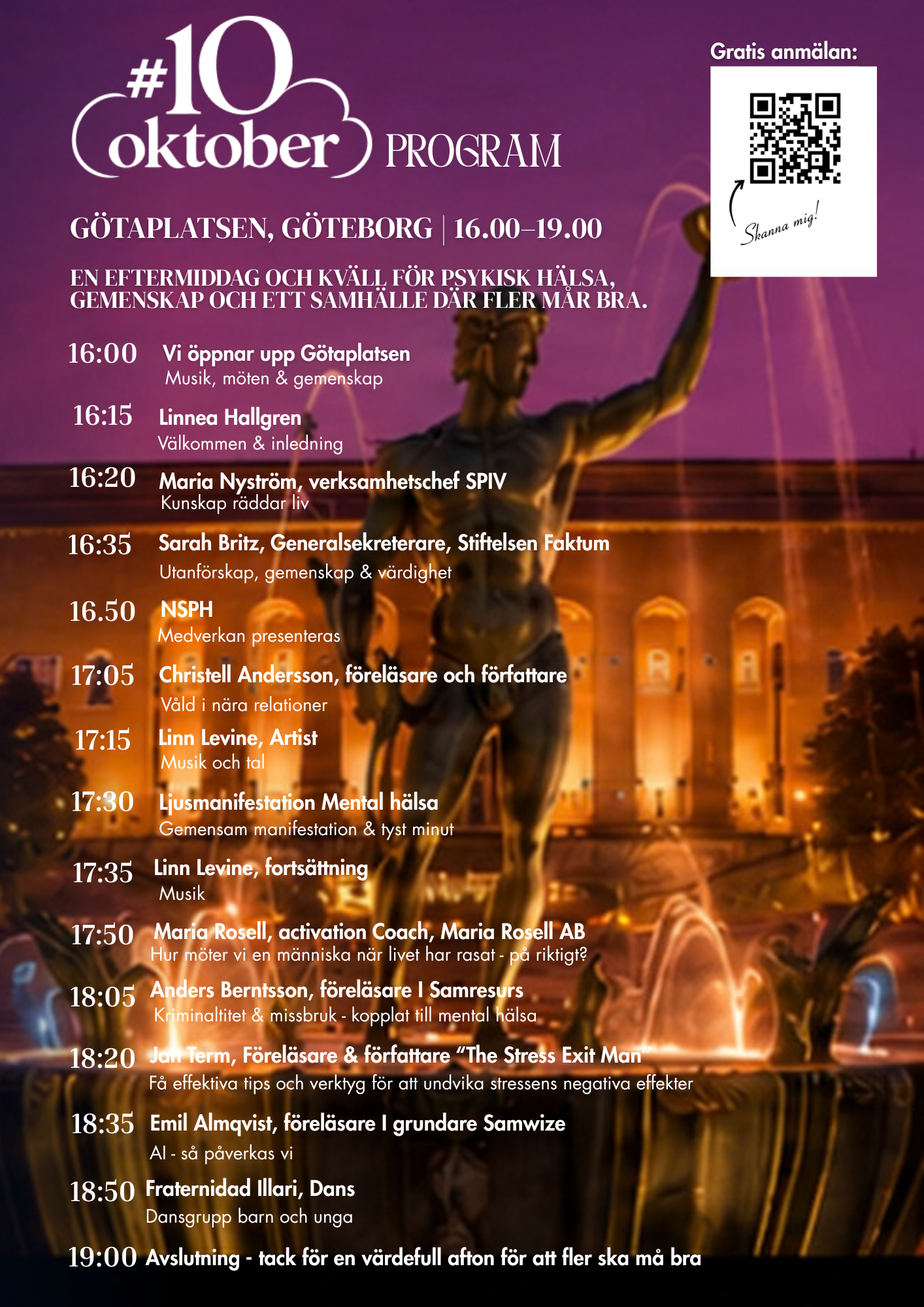 Program 10 oktober